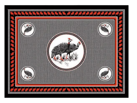 Guinea Fowl Cloth